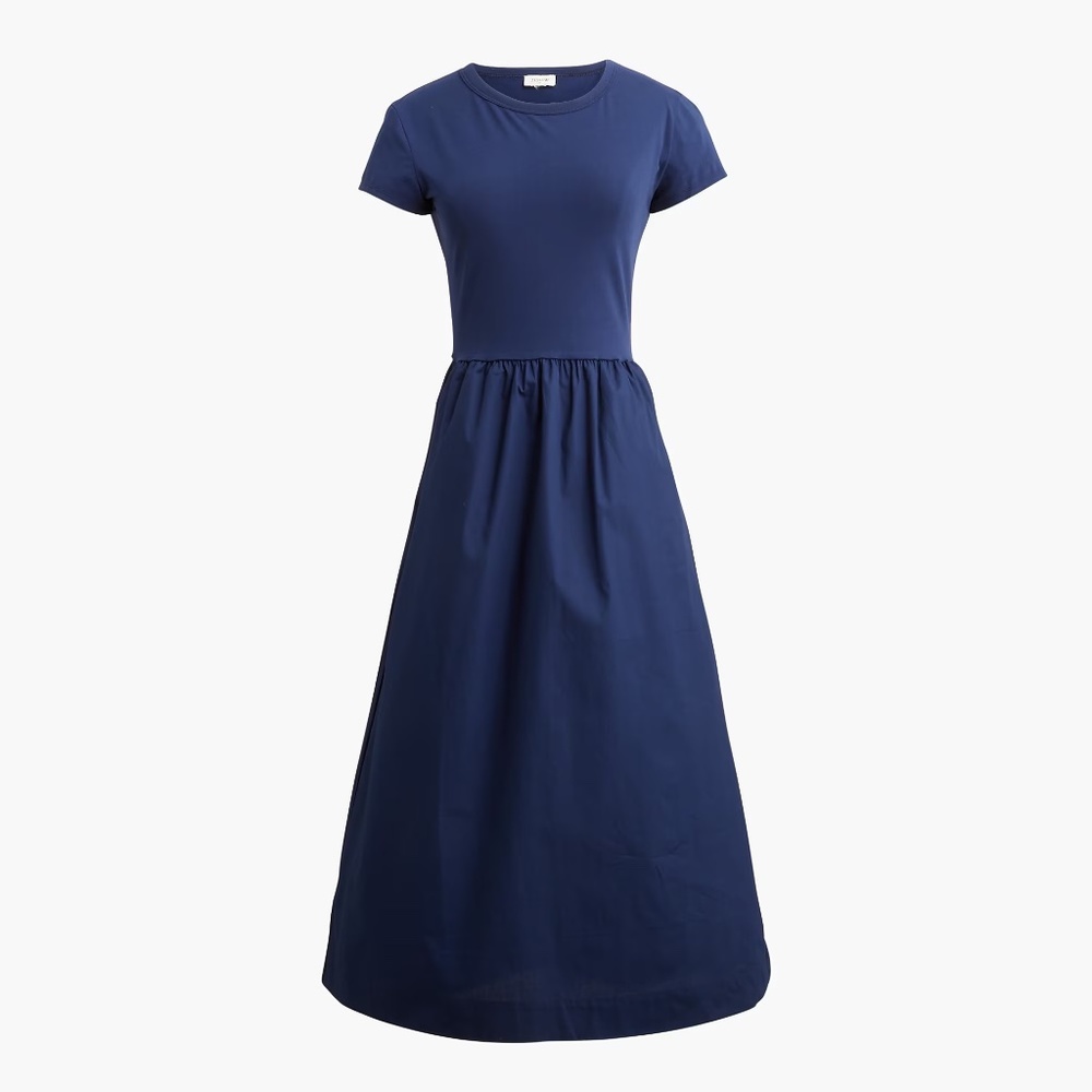 J.Crew Short-sleeve Knit Mixy Dress - Picture 4 of 7